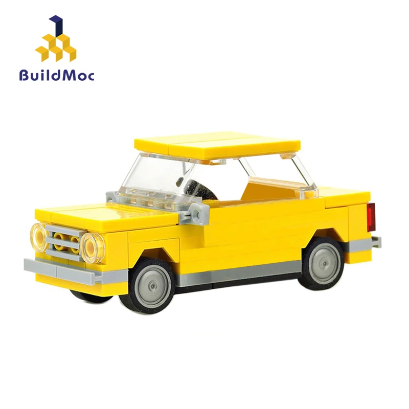 BuildMoc Original Mini Prevoz Sestavljeni Modeli Bloki Avto Stavbe Policijske van Mesto Policija Letalo Opeke Igrače Otrok Darilo