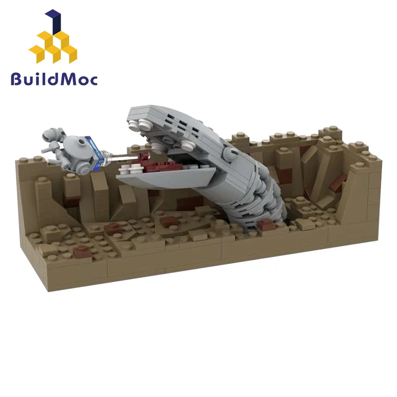 Buildmoc Star 42513 11429 Izhod V Sili-Na-Prostor Udariti Nazaj Nano Falcon Edition Stavba Kit Model Lepinings Otroci Darilo
