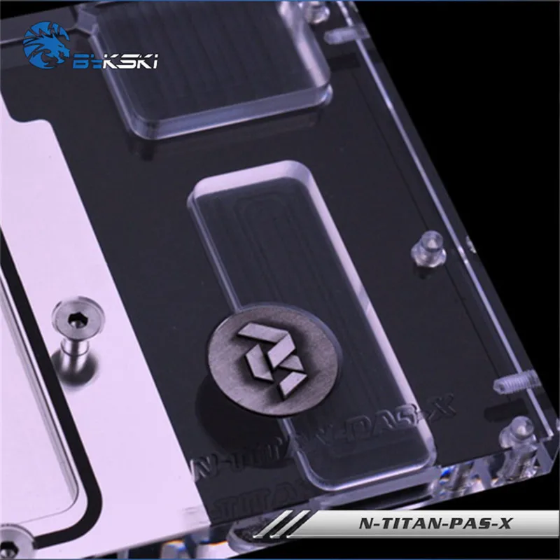 Bykski N-TITAN-PAS-X Polno Kritje GPU Vode Blok Za VGA GTX1080 1080ti Titan XP TITAN X Grafične Kartice Hlajenje Vode GPU Radiator