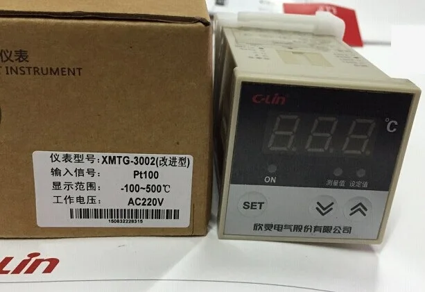 C-lin XMTG digitalni temperaturni regulator XMTG-3002 PT100 temperaturni regulator AC220 -100-500