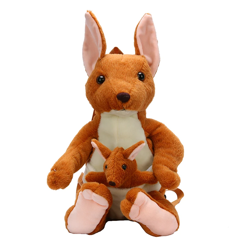 Candice guo! srčkan plišastih igrač lep cartoon živali staršev otrok kenguru mehko šolsko nahrbtnik torba dekle rojstni dan Božično darilo