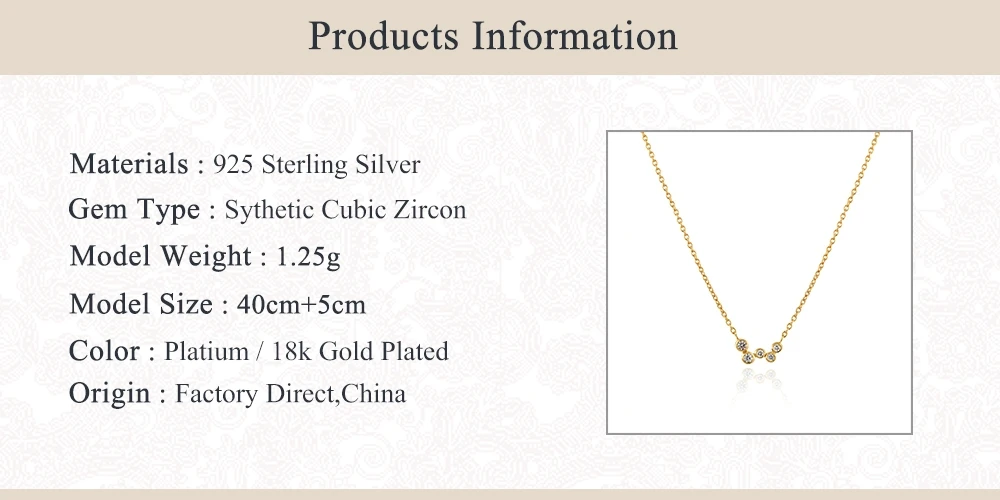 CANNER 925 Sterling Srebro Preproste Geometrijske Diamant, Cirkon Modna Ogrlica za Ženske Choker Ogrlice Verige Nakit Collares