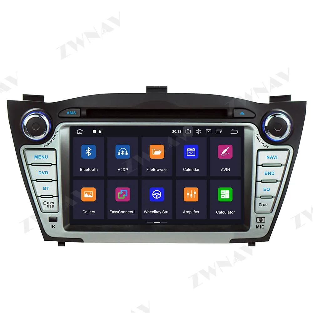 Carplay Za Hyundai Tucson 2009 2010 2011 2012 2013 2016 Android 10 Zaslonu Predvajalnik, GPS Enota za Avdio Stereo Radio Snemalnik