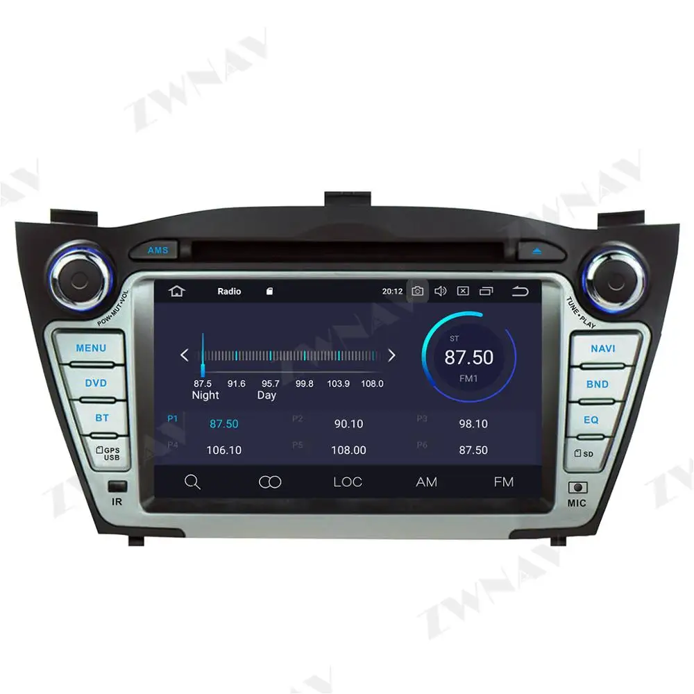 Carplay Za Hyundai Tucson 2009 2010 2011 2012 2013 2016 Android 10 Zaslonu Predvajalnik, GPS Enota za Avdio Stereo Radio Snemalnik