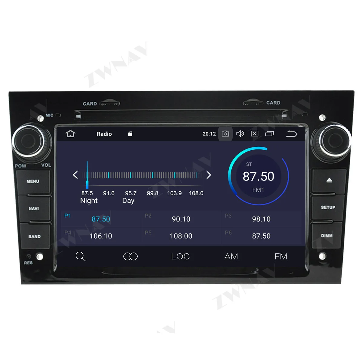 Carplay Za Opel Vauxhall Astra H Android 10 Multimedijski Predvajalnik, Zaslon, GPS Navigacijo, Audio Auto Stereo Radio, Diktafon, Vodja Enote
