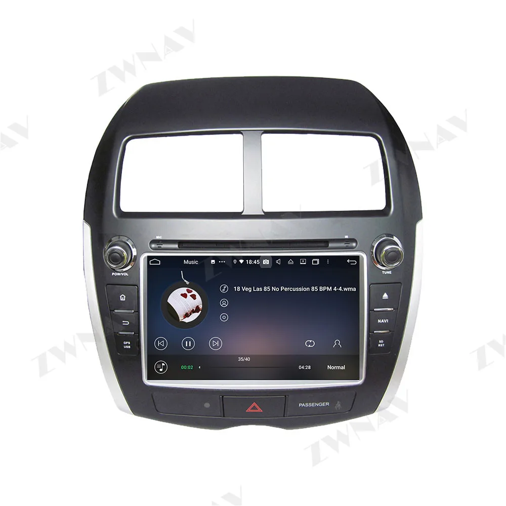 Carplayer 128GB Za Mitsubishi ASX 2010 2011 2012 2013 Android Multimedijski Predvajalnik Avdio Radio, GPS Navi Vodja Enote Auto Stereo