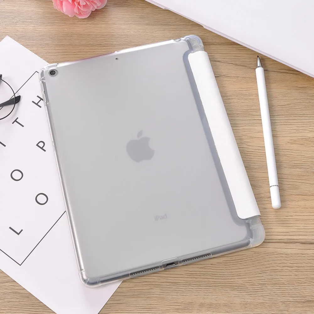 Cartoon Živali Medved 10.2 Silikonski Primeru iPad Zraka 4 Pro Za 10,9 2020, Z Imetnik Pero 7. 8. Generacije Za 12,9 Pro 2018 Mini 4 5