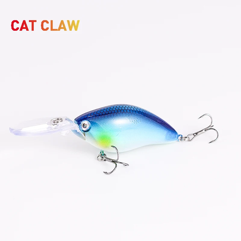 Cat Claw Lure 18g 110mm fishing lure wobblers crankbait bas lure globoko potapljanje ABS plastika material trajno 201M