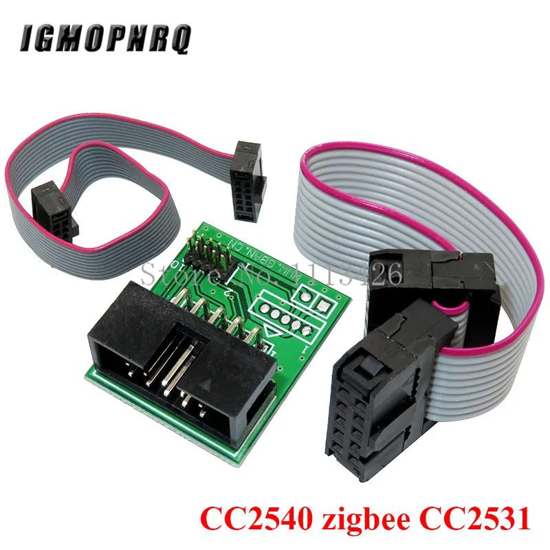 CC2531 Zigbee Emulator CC-iskanje napak USB Programer CC2540 CC2531 Sniffer z Lupino Bluetooth Modul Priključek Kabel Downloader