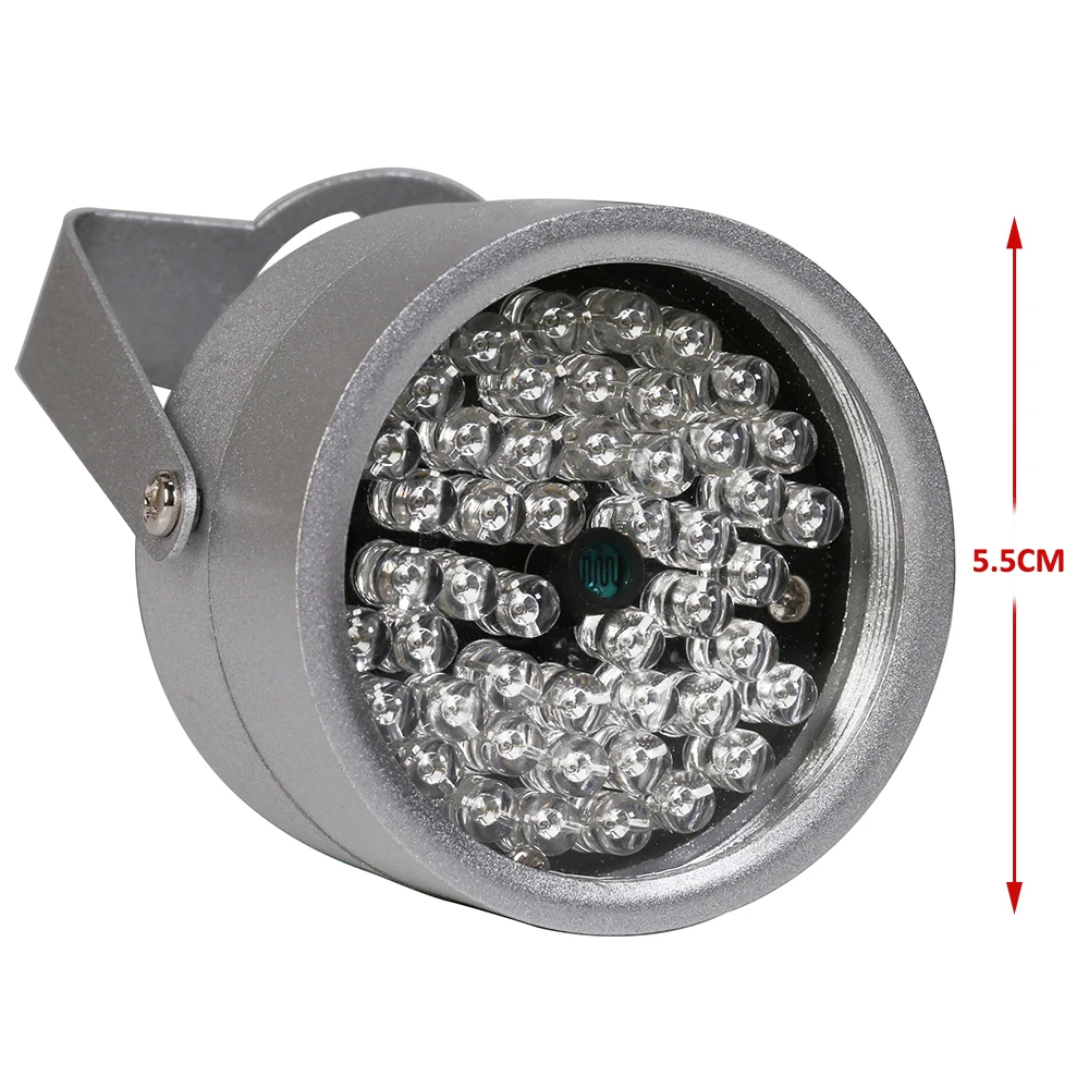 CCTV LED 48IR luč za ostrenje Lučka IR Ir Nočno Vizijo kovinski nepremočljiva CCTV Fill Light Za CCTV nadzorna kamera