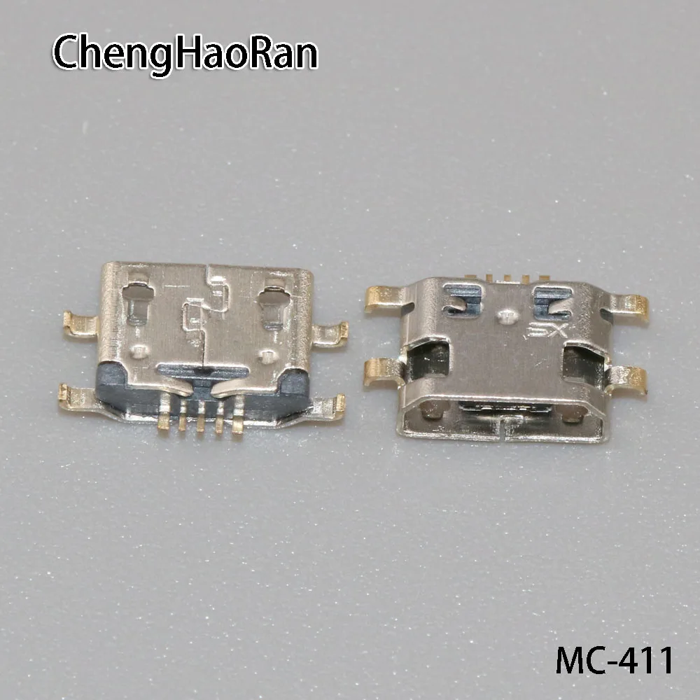 ChengHaoRan 100 KOZARCEV/veliko Mikro USB Priključek Priključek za Polnjenje vrata vtičnico ženski Za Meilan 3 3 Note5 Note6 Note8 itd