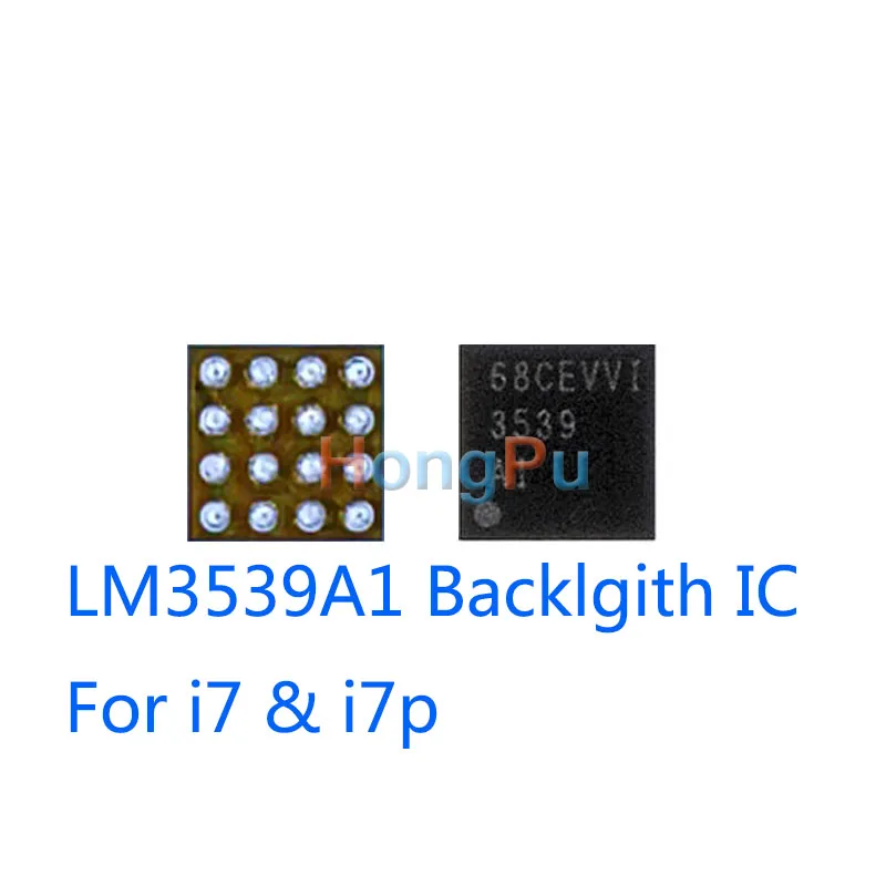 Chip 10pcs/veliko LM3539A1 Za iphone 7 7plus 7 plus LED OSVETLITVIJO VOZNIK Nazaj luči Čip IC