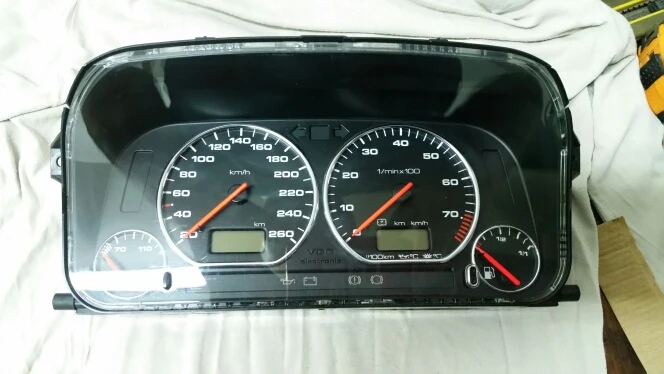 Chrome merilnik Hitrosti Merilnik Izbiranje Obroči Ploščo Trim Chrome Tacho Obroči za VW Golf MK3 (93-98) / VW Jetta MK3 / Vento (93-99）