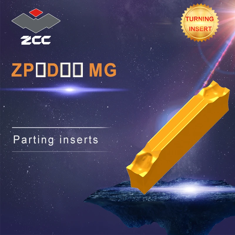 CNC orodja za stružnico vstavi 10pcs/veliko ZP-D-MG ZPED ZPFD ZPGD prevlečeni karbidne trdine obračanja vstavi jekla nerjavečega jekla slovo