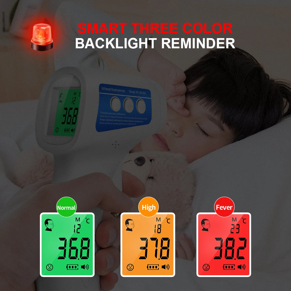 Cofoe Ir Čelo Termometer baby termometer Digitalni LCD Termometro brezkontaktno Merjenje Telesne Temperature Naprave