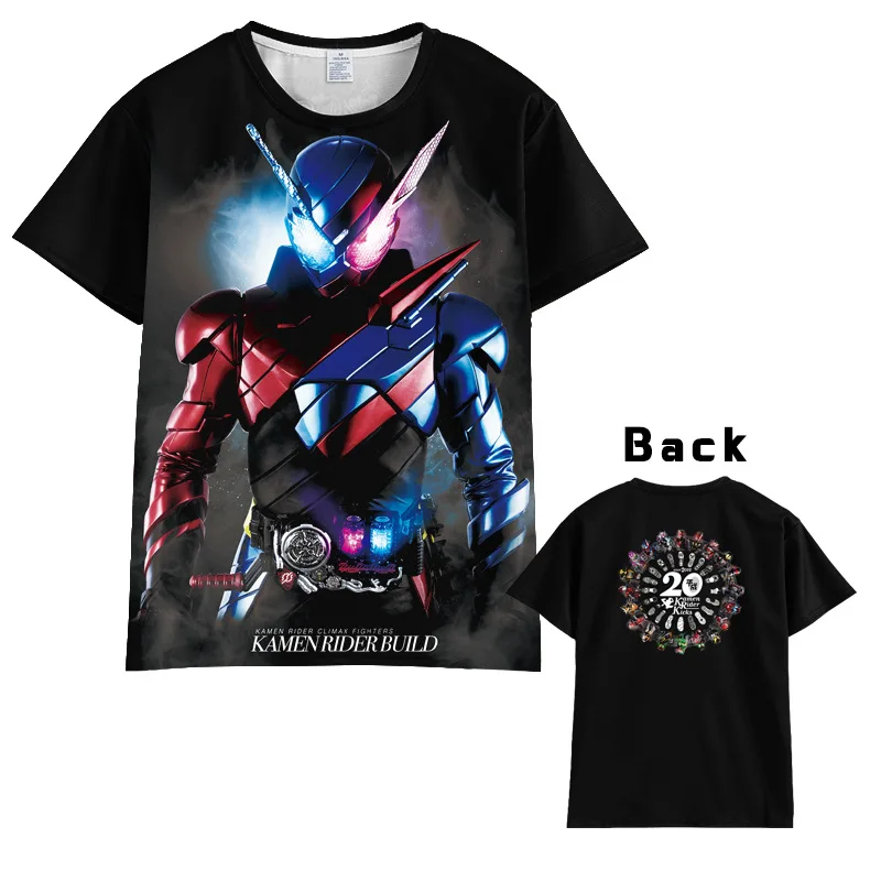 COFUN Japonski Heisei Kamen Rider 20 Držav Anime T-shirt Kratkimi XXS-5XL