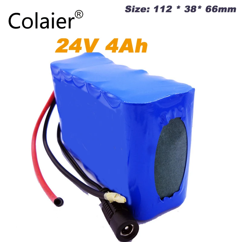 Colaier 24V 4000 18650 Baterijo 25.2 Proti 4000 mah Baterija za ponovno Polnjenje Mini Prenosni Polnilec Za LED/Lučka/Kamera