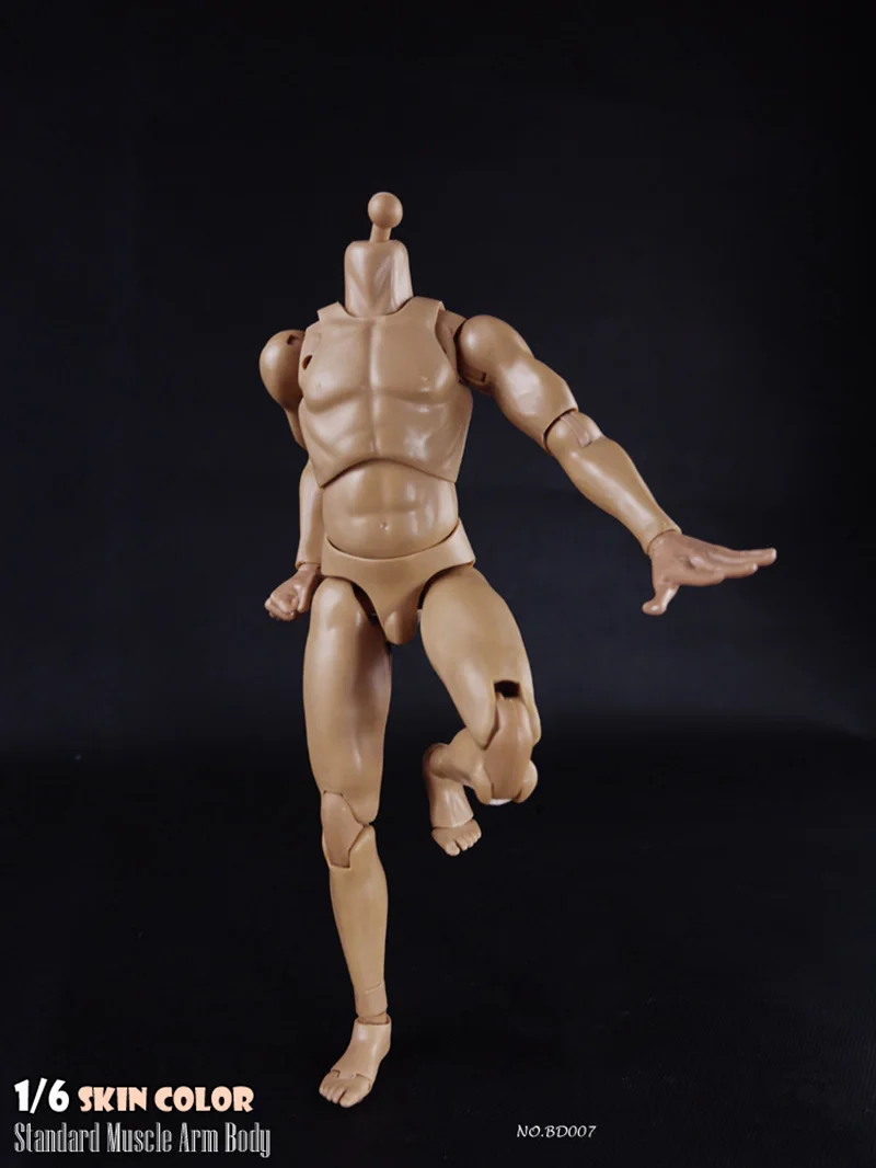 COOMODEL 1/6 obseg moški barvo kože telesa standardne oblike telesa ozki rami 2.0 akcijska figura model BD001