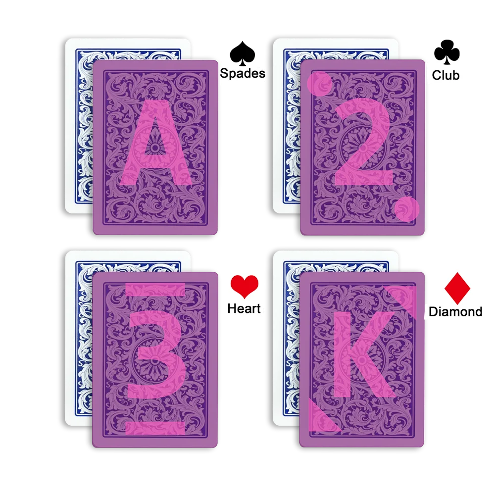 Copag ir označena igralne karte za kontaktne leče blue&rdeče copag plastične igralne karte za čarovniških trikov anti goljufija poker