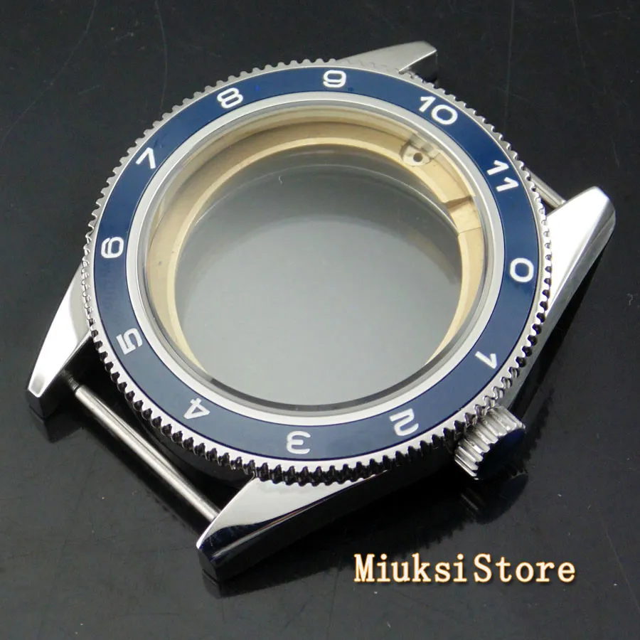 Corgeut 41mm vrh watch primeru, safir steklokeramično ploščo fit Miyota 8205/8215 82 Serije ETA 2836/2824 DG2813