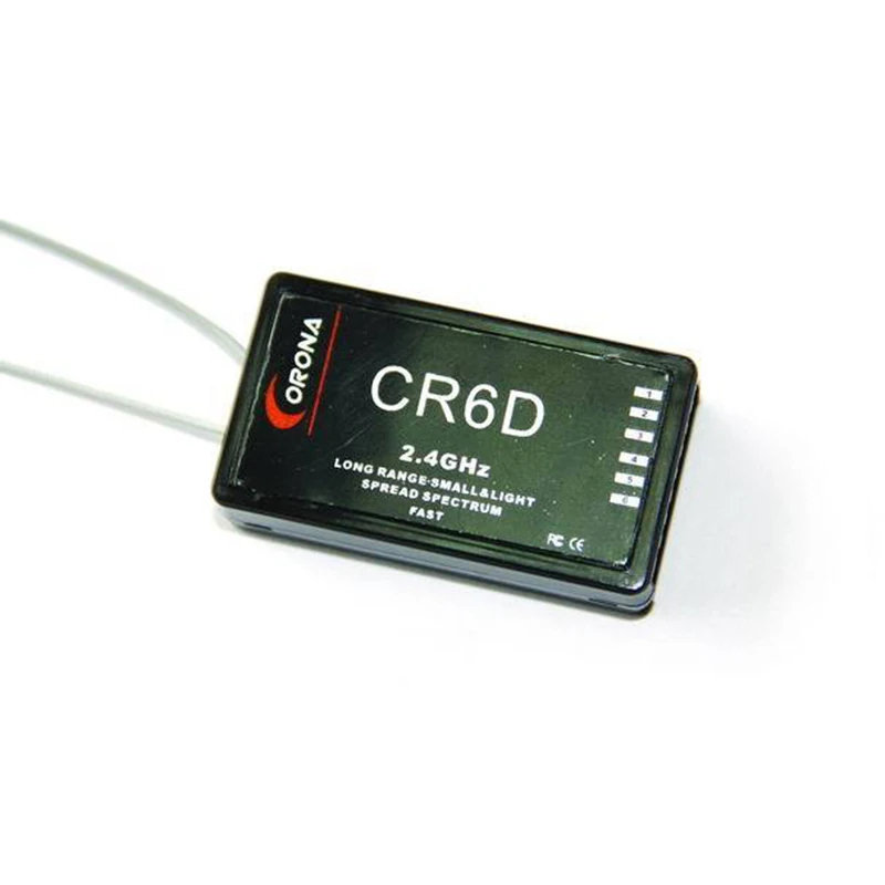 Corona Model CR6D 6ch 2,4 GHz DSSS Sprejemnik za RC Model Popraviti Krilo