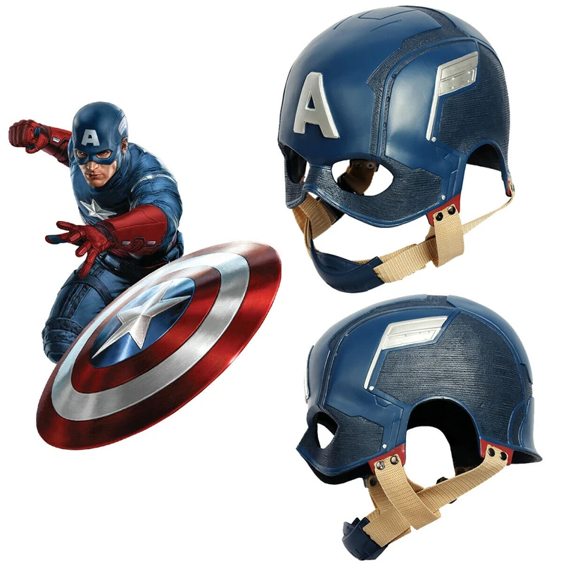 Coslive Captain America 3 Masko Državljanske Vojne Smolo Čelada Cosplay Kostum Rekviziti Film Replika Halloween Odraslih