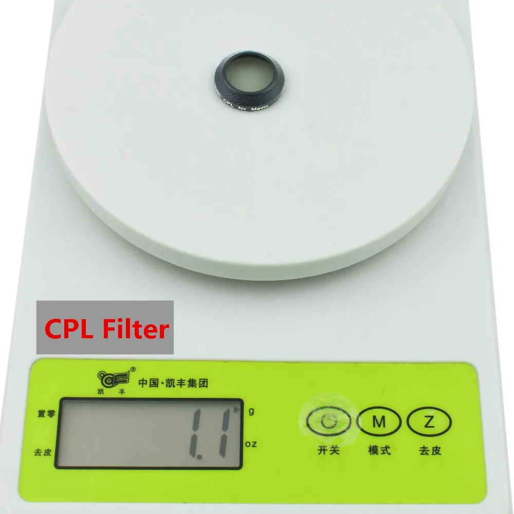 CPL Brnenje Filter Za DJI Mavic Pro Platinum Filter CPL Mavic Pro Kamera Profesionalne Opreme s knjigovodsko polje