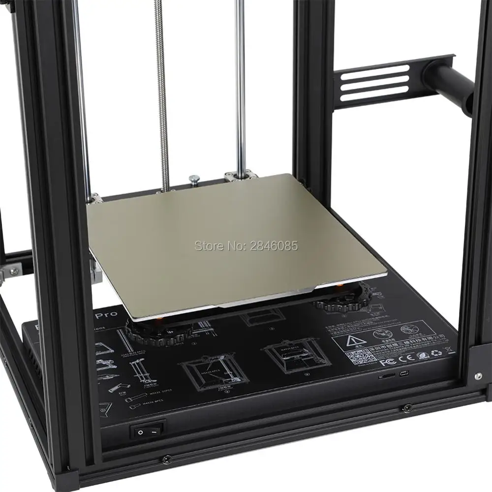 CREALITY 3D PEI Magnetni Prilagodljiv Greti Posteljo 3D tiskalnik del 235*235mm za Edaja 3/Edaja 3 Pro/Edaja 5/edaja-5 pro 3D tiskalnik