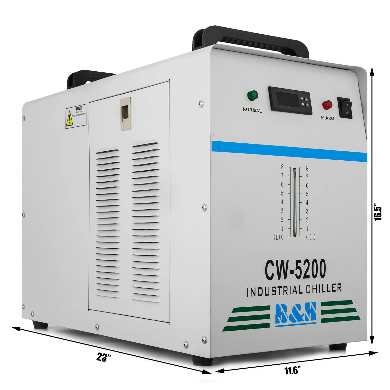 CW-5200DG Industrijske Vode Chiller za Eno 130/150W CO2 Laser Cev