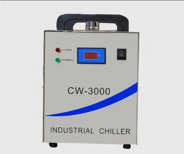 CW3000 Vode Chiller Industriji Chiller za Hlajenje 60 W 80W Laser Cev CO2 Laser Graviranje Stroj za Rezanje 1 Leto Garancije