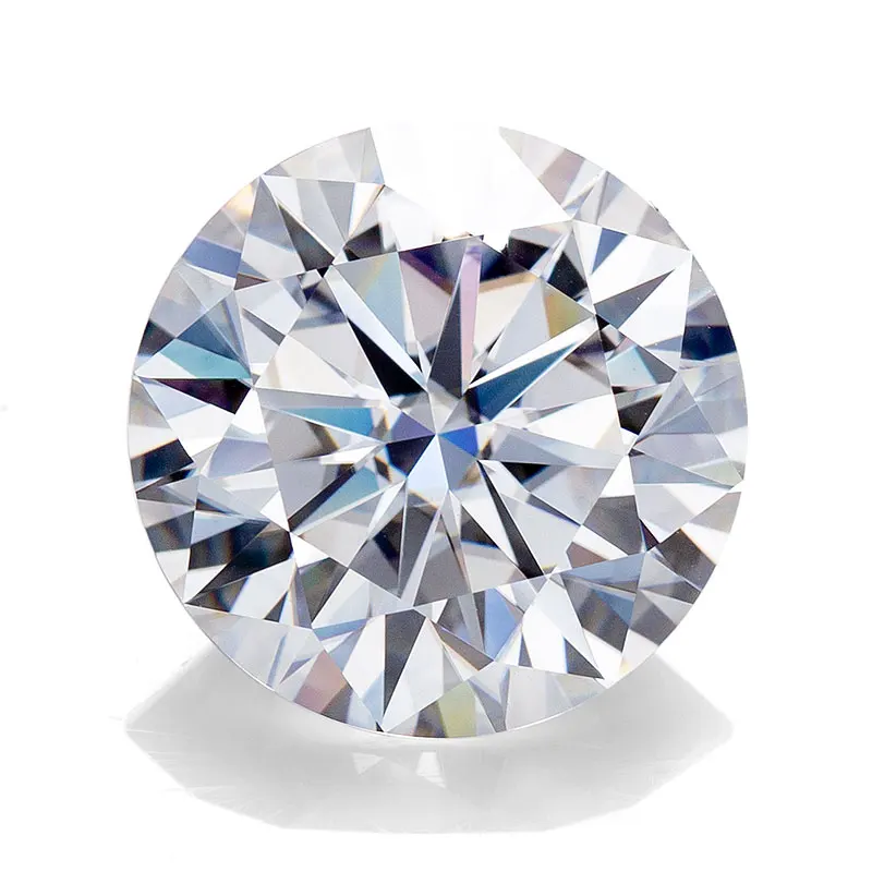 D BARVNI, 10 MM Debelo Hign kakovosti moissanite diamond 4ct krog cut za nakit, uhani, ogrlica kolczyki zapestnica piercing