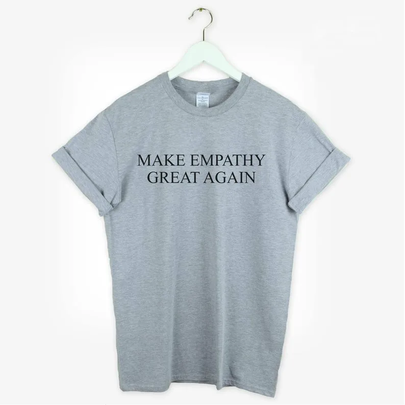 Da Empatije Velik Znova natisniti Ženske tshirt Bombaž Priložnostne Smešno majica s kratkimi rokavi Za Lady Yong Dekle Top Tee Spusti Ladje S-189