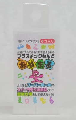 Da Za Japonsko oyumaru plastične smole / free smole / prihodek od prodaje smolo eno barvo, pregleden 6-Delni paket
