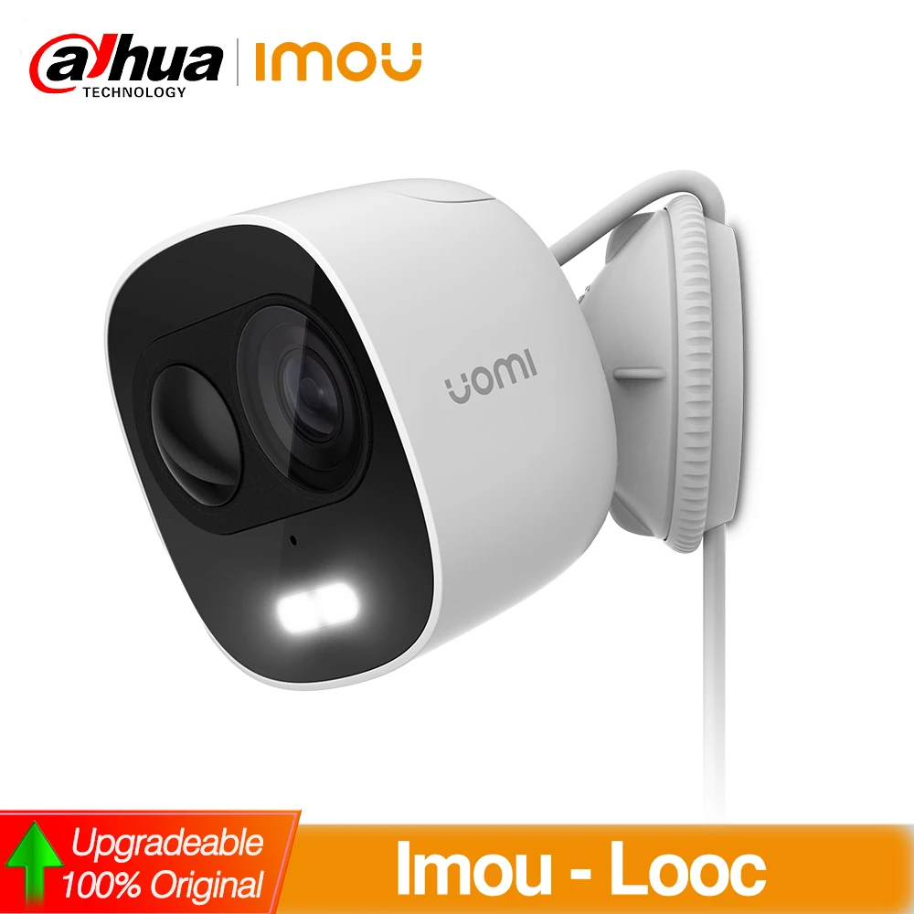 Dahua IMOU IPC-C26E LOOC 1080P HD Wifi Kamera z LED Luči Nadzor CCTV Brezžične V/na Prostem Vremensko PIR Odkrivanje