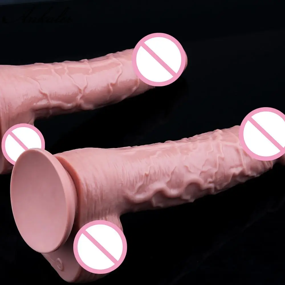 Daljinski upravljalnik Realističen Penis Vibratorji Thrusting Dildo za Ženske, Lezbijke, Igrača Spola Pralni Silikonski Ženska Masturbacija Sex Shop