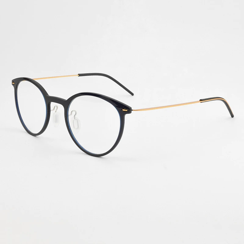 Danska Blagovna Znamka Design Ultralahkih Očal Okvir Moški Ženske Kratkovidnost Recept Za Očala Krog Acetat Očala Oculos De Grau 6537