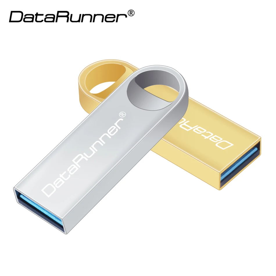 DataRunner High Speed USB Flash Drive Kovinsko Pero Disk 16GB 32GB 64GB 128GB 256GB Pendrives Nepremočljiva USB 3.0 Pomnilniški ključ