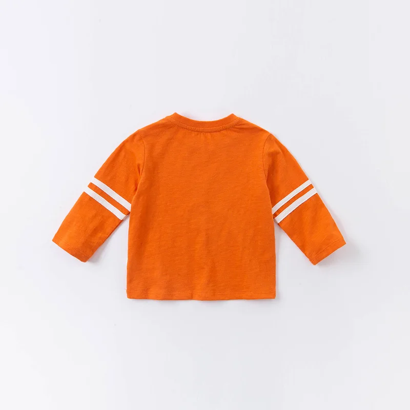 DBA14655 dave bella jeseni baby fantje lep pismo risanka T-shirt otroci vrhovi fantje moda otroci moda tees