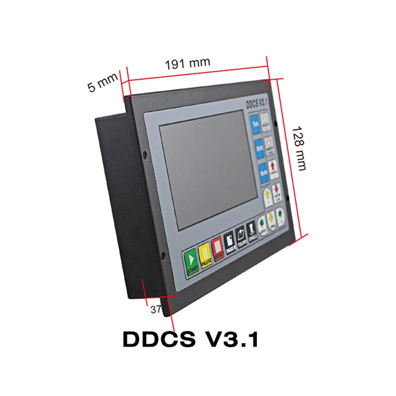 DDCSV3.1 3 / 4 Osi Samostojni Krmilnik off-line Impulz MPG kolo za Ročni pogon za Ustavitev v Sili za CNC Usmerjevalnik Graviranje Stroj