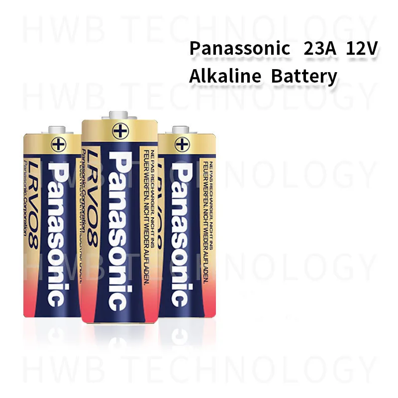 Debelo 10pcs/veliko Novih 12V Panasonic A23 23A Ultra Alkalna baterija/opozorilo baterij Brezplačna Dostava