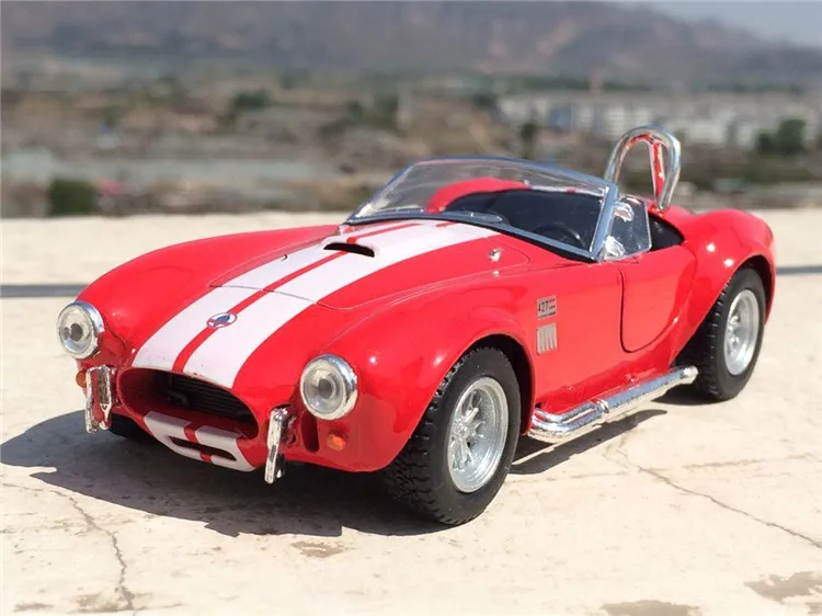 Debelo zlitine die-cast modela avtomobila otrok igrača avto najboljše darilo 1:32 1965 Shelby Cobra za ford