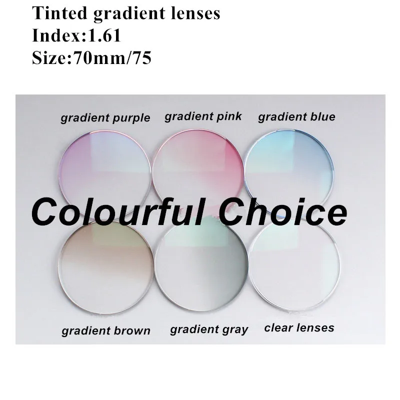 DEDING Kratkovidnost Anti-uv 1.61 Tonirana Barvna Očala Leče Kakovosti Barvanje Gradient Objektiv,Polnjenje Recept DD1266