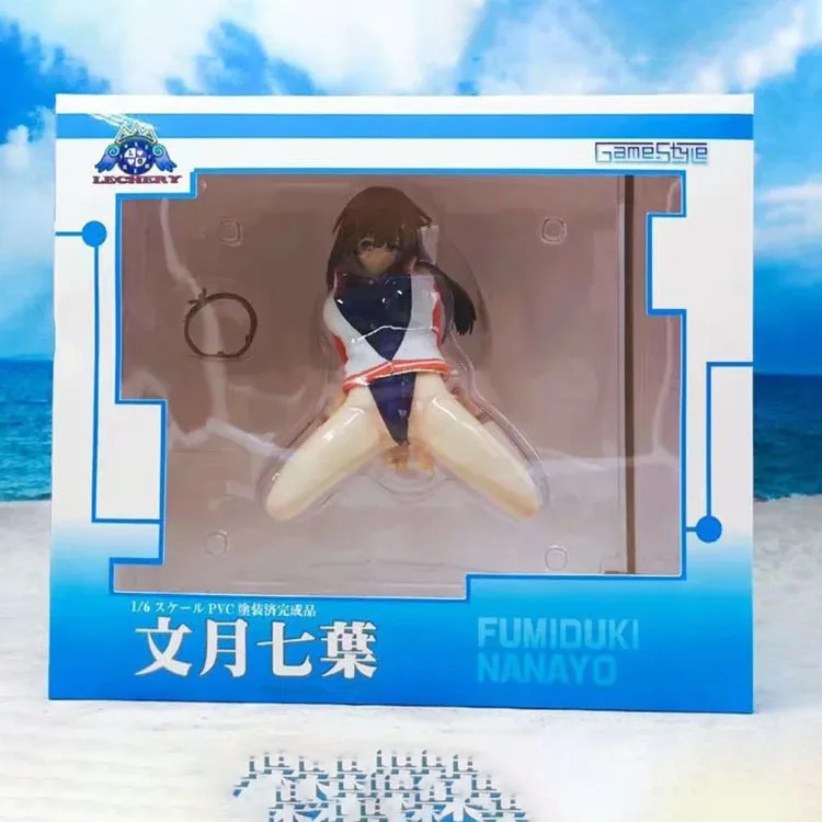 Dekle Igre-slog PVC Akcijska Figura, Igrače Model Japonska Gamestyle Nanaha Fuzuki Ilustracije za Kekemotsu 1/6 Anime Slika Seksi 11 cm