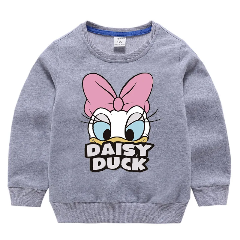 Dekleta Disney Sweatshirts Pomlad Jesen Baby Dolgo sleeved Bombaž o-vratu Jopica Otroci Oblačila Fantje Pulover Otrok Vrhovi