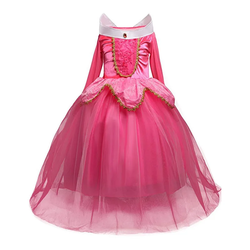 Dekleta Obleko za noč Čarovnic Cosplay Kostum Princesa Obleko za Otroke Rojstni dan Obleke Otroke Božič Obleko 6 8Y