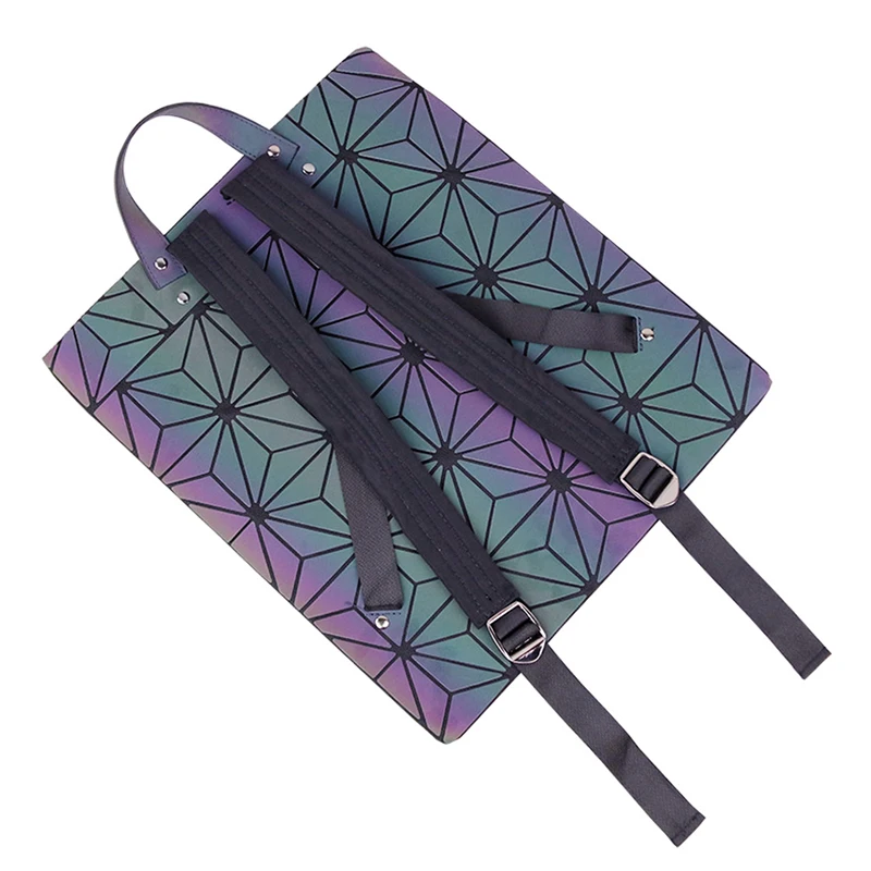 Dekleta rhombus trend sijoča barva spreminja, laser vrečko moda geometrijske nahrbtnik nahrbtnik