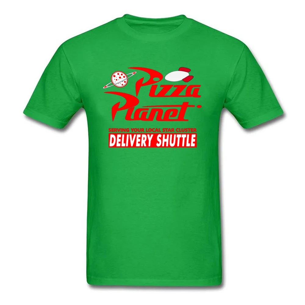 Design Pizza Planet 674 Moških Top majice Razširjena Zahvalni Dan Kratek Rokav O Vratu Bombaž Vrhovi Tees Evropi Majica s kratkimi rokavi