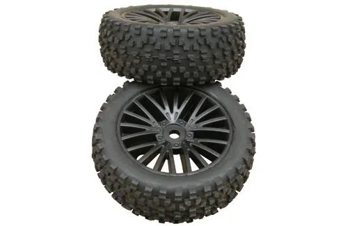 DHK RC AVTO DELI 8131-013 Spredaj pnevmatike (za otroški voziček 8131)