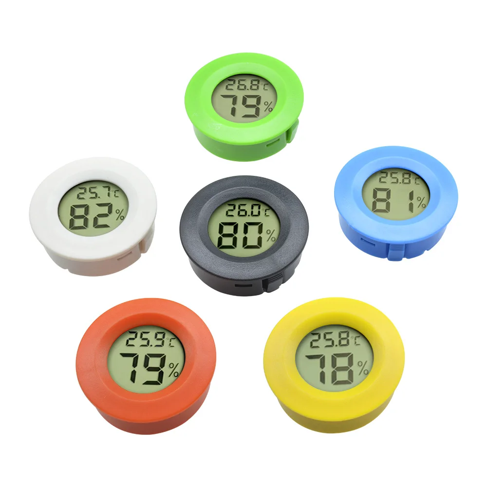 Digitalna Mini LCD Termometer, Higrometer Temperature in Vlažnosti Tipalo Merilnika Toplotne Vlage Detektor Monitor Za Hladilnik Inkubator