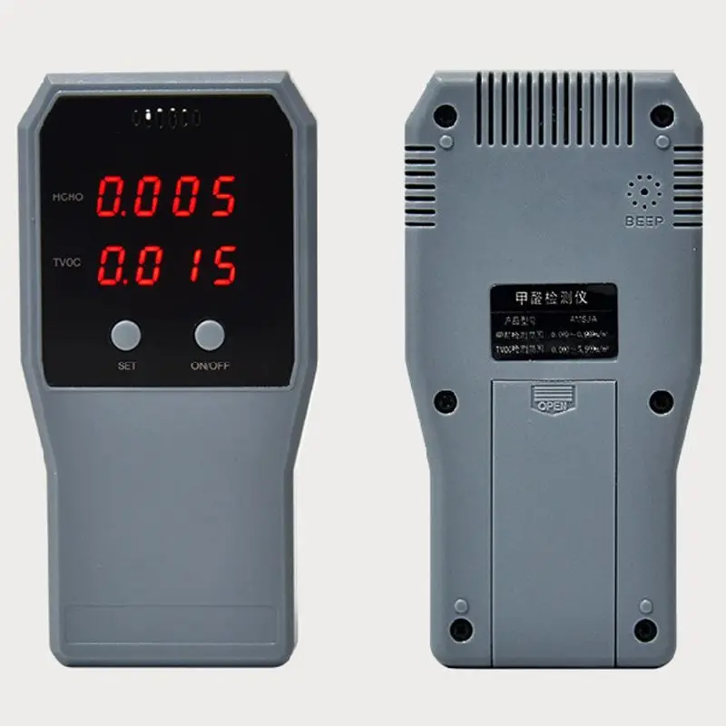 Digitalni Kakovosti Zraka Detektor Dioksida CO2 PM2.5 Formaldehida Meter LED Zaslon F3MB